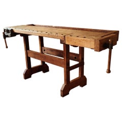 Vintage Carpenter's Workbench