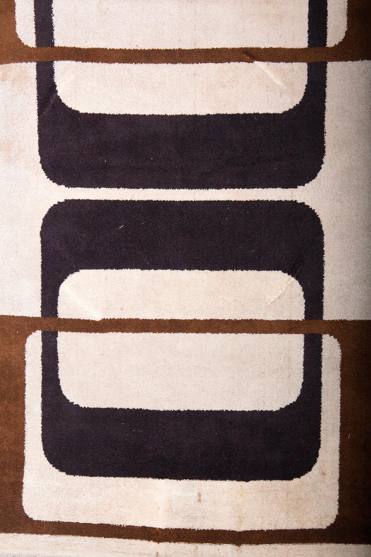 Vintage carpet SPACE Age Belgium, Madison For Sale 1
