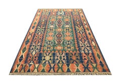 Vintage Carpet Turkish Kilim Rug