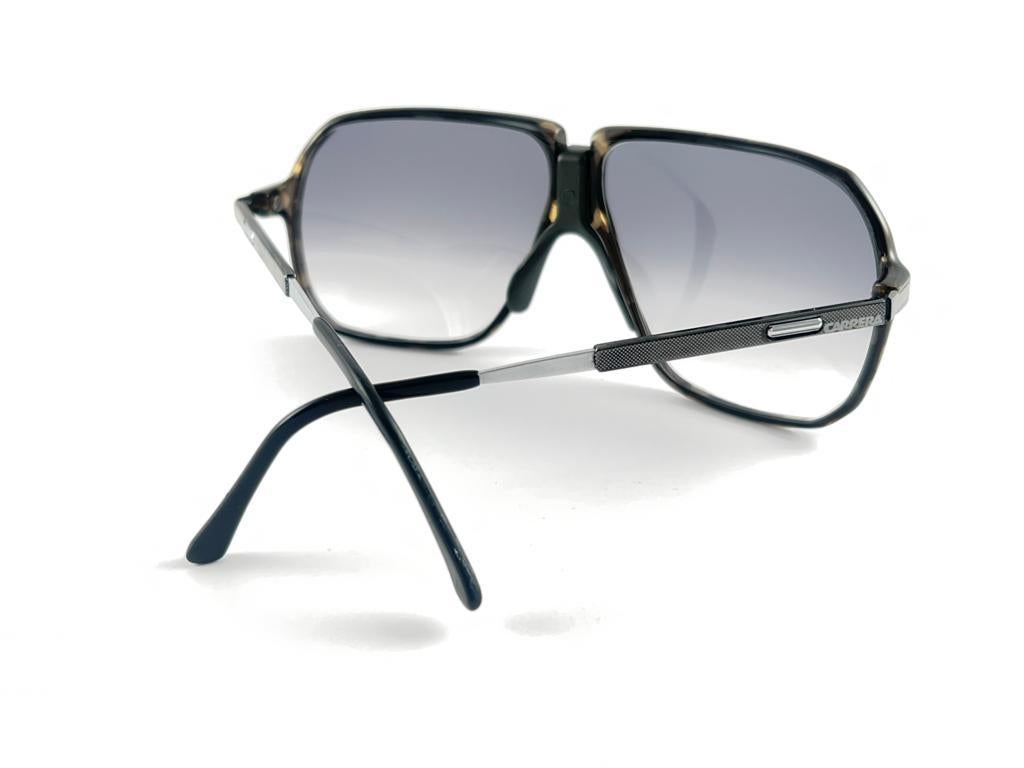 Vintage Carrera 5317 Vario Optyl Oversized Sunglasses 1990 Germany In Excellent Condition For Sale In Baleares, Baleares