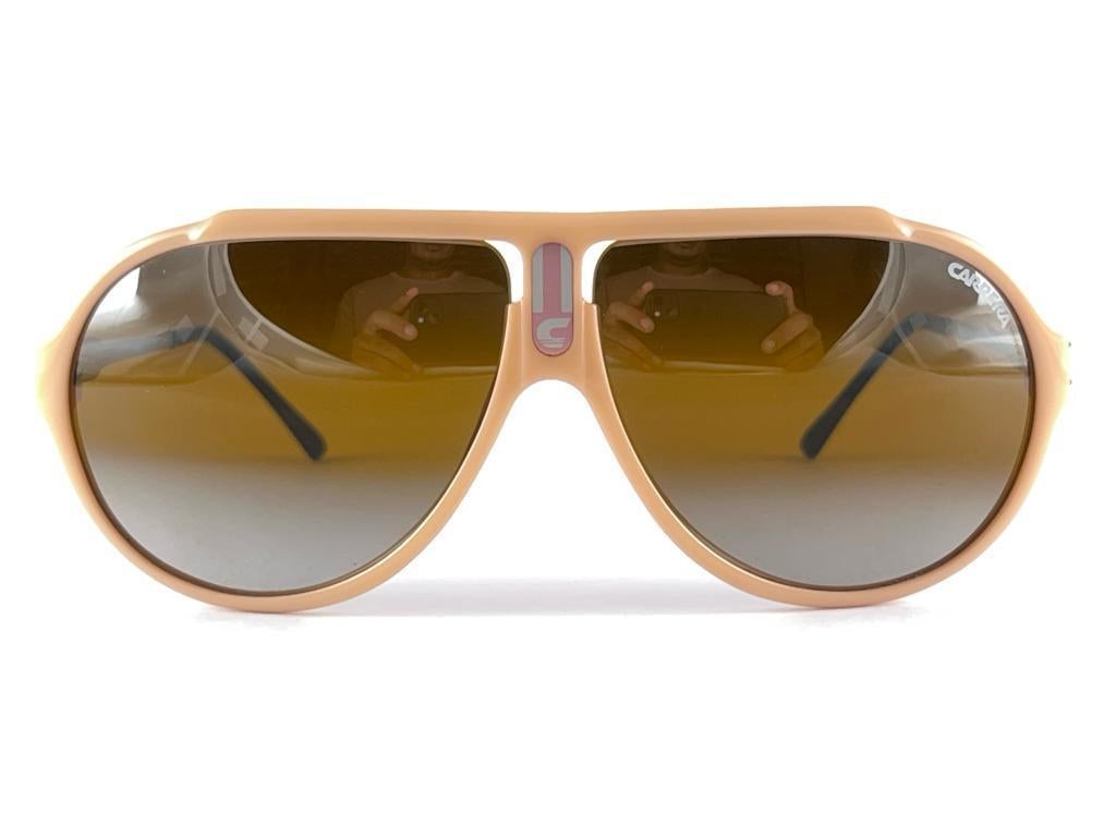 Vintage Carrera Ski 5565 Aviator Double Mirrored Lenses Sunglasses 80'S Austria For Sale 8