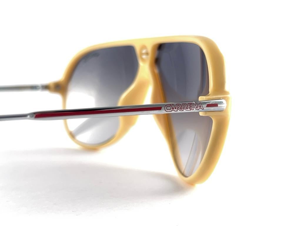 Vintage Carrera Ski 5593 70 Aviator Blue Gradient Lenses Sunglasses 80'S Austria 3