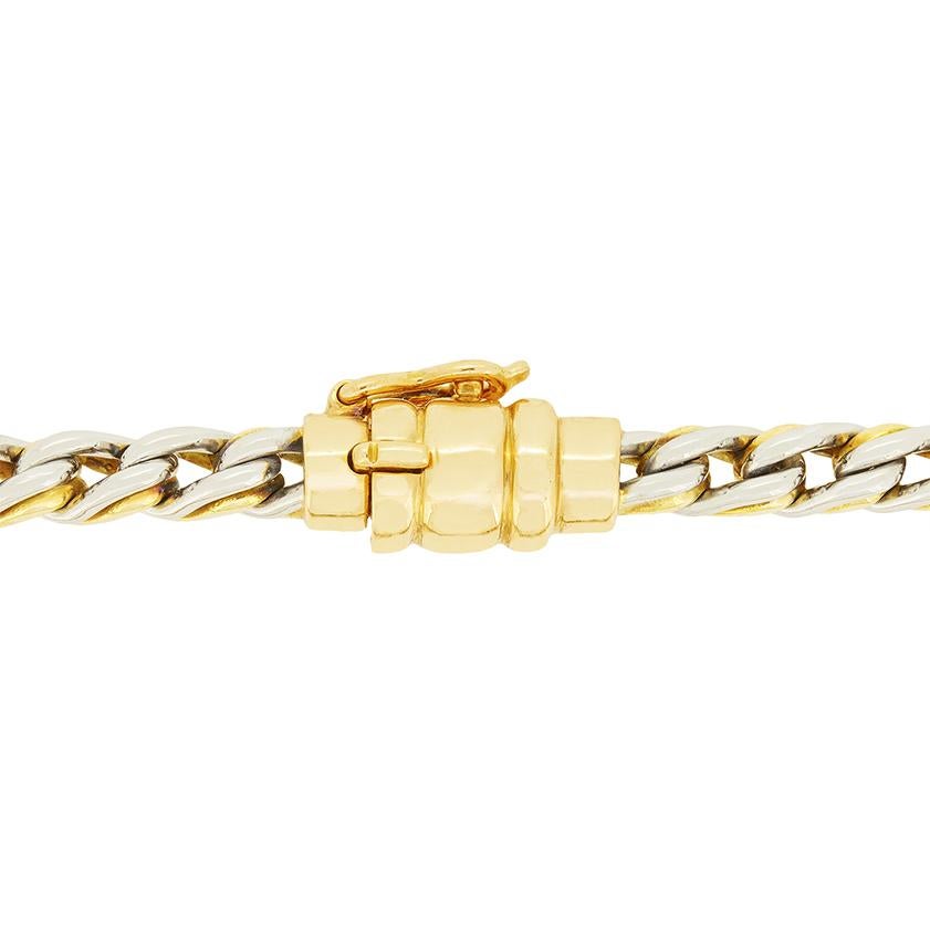 Brilliant Cut Vintage Cartier 0.40ct Diamond Chain Necklace, c.1980s