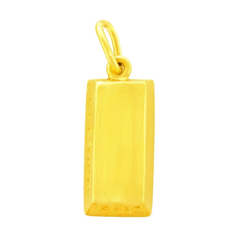 vintage-cartier-1-4-oz-gold-ingot-pendant-for-sale-at-1stdibs