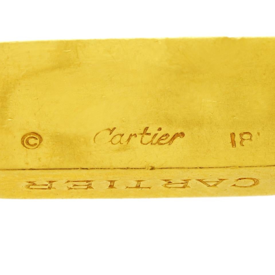 Cartier Pendentif ingot vintage en or 1