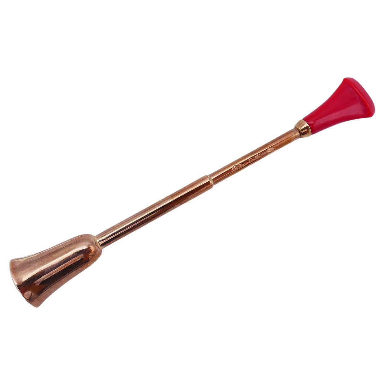 Cartier, a Charming 18 Karat Gold Cigarette Holder at 1stDibs cartier