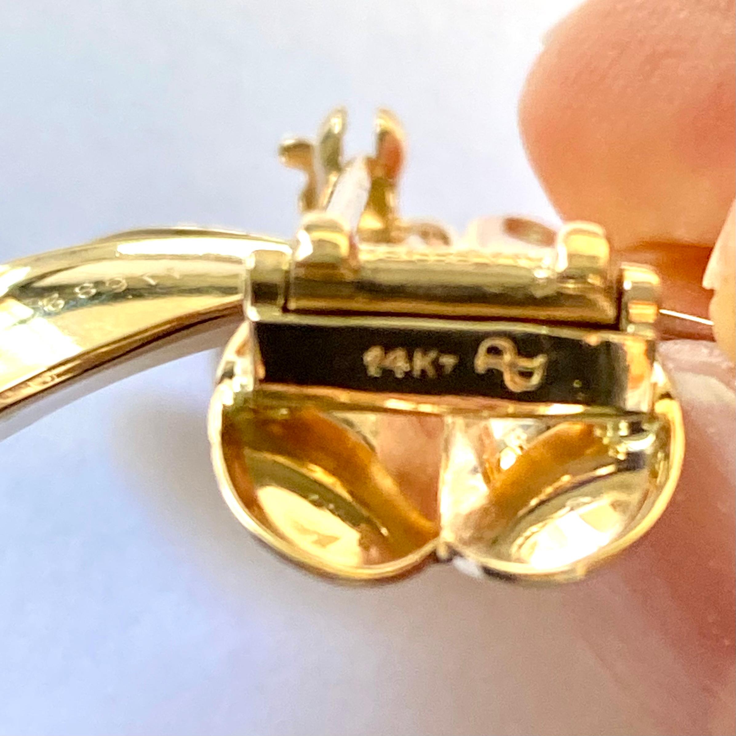 Vintage Cartier Spilla a fiore in oro 14K Cabochon Rubino di Birmania Capolavoro senza tempo in vendita 6