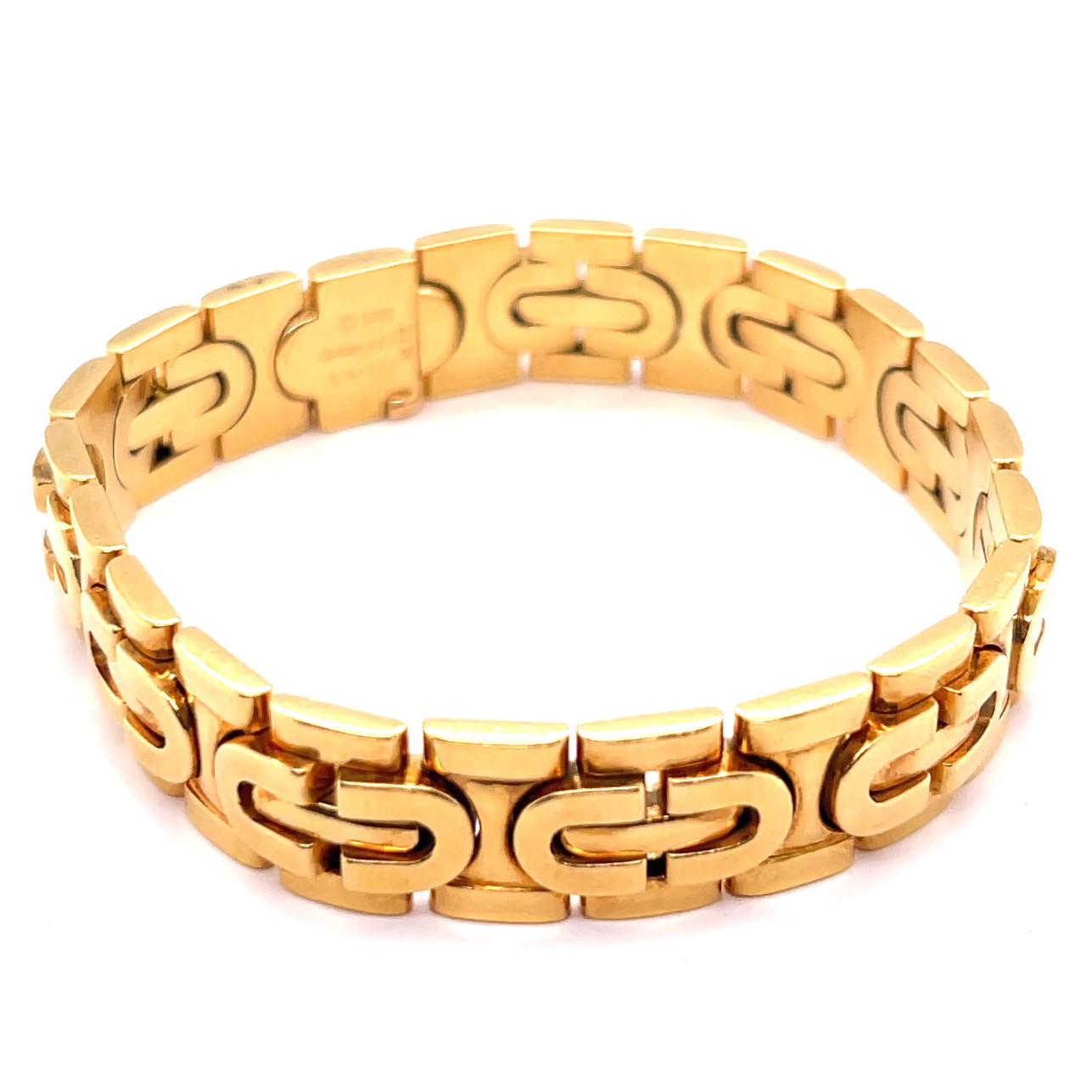 Vintage Cartier 18 Karat Gold Bracelet In Excellent Condition In Beverly Hills, CA