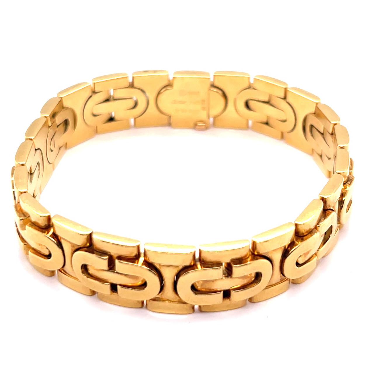 Women's or Men's Vintage Cartier 18 Karat Gold Bracelet