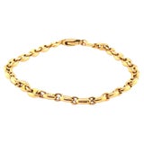 Cartier  Gold, Ruby and Diamond 'Coffee Bean' Bracelet, France