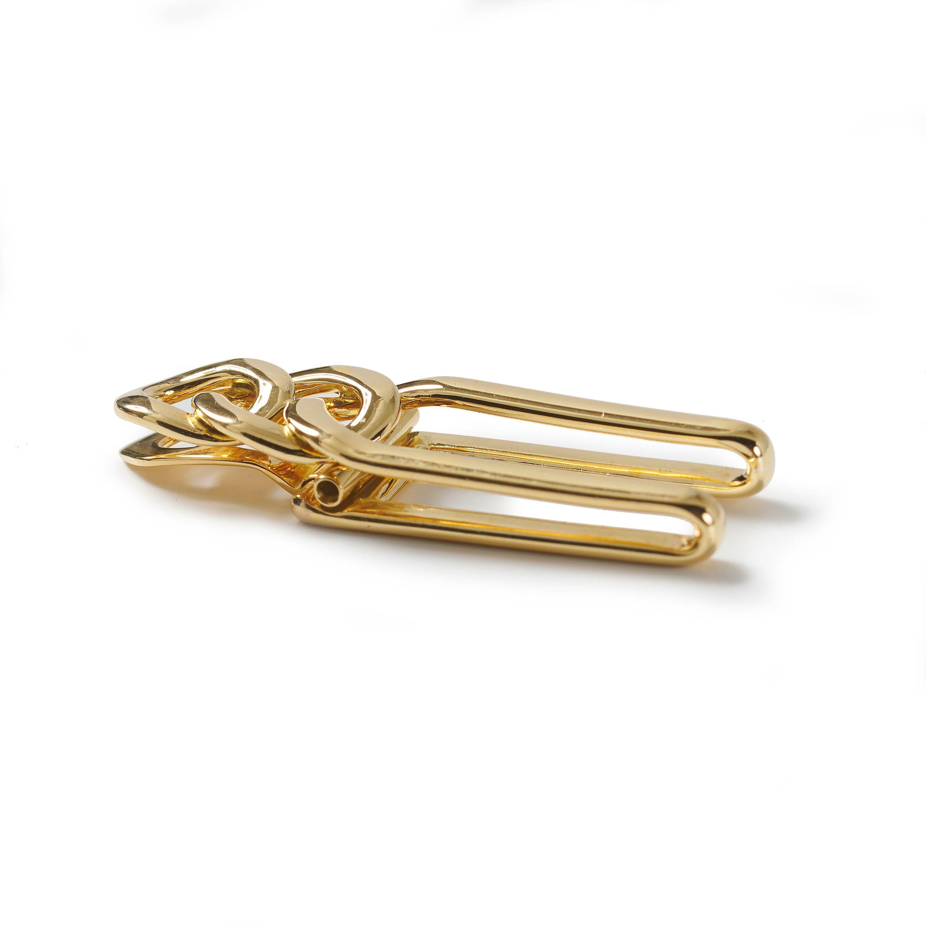 Vintage Cartier 18 Karat Gold Geldklammer, um 1980 1