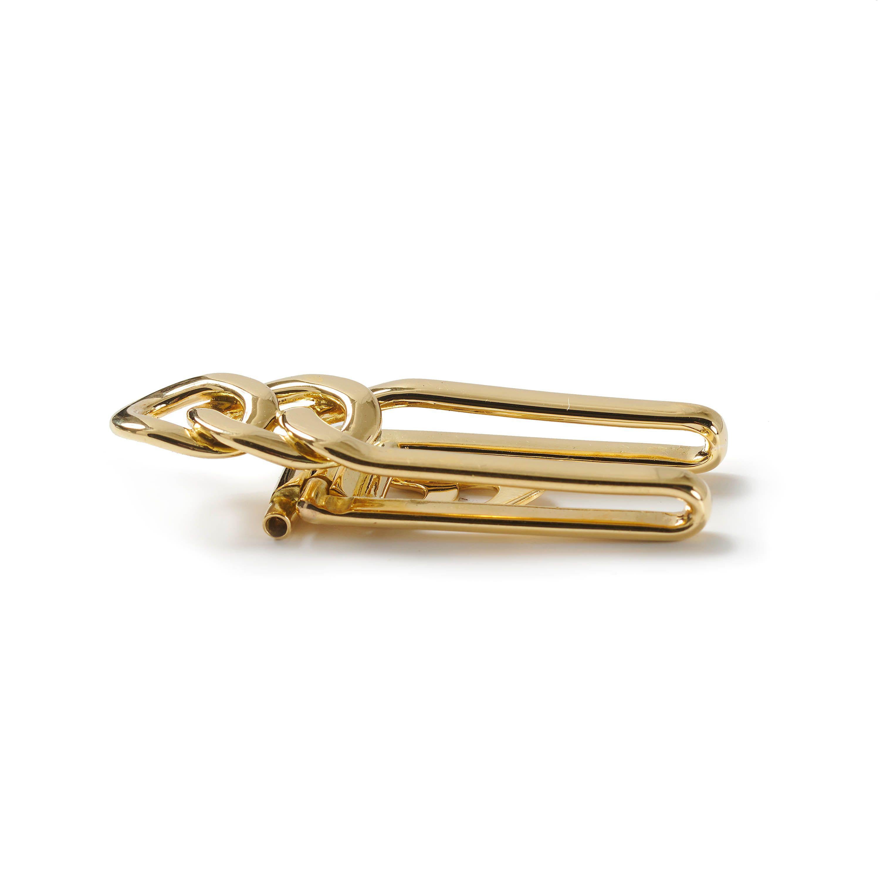 Vintage Cartier 18 Karat Gold Geldklammer, um 1980 3
