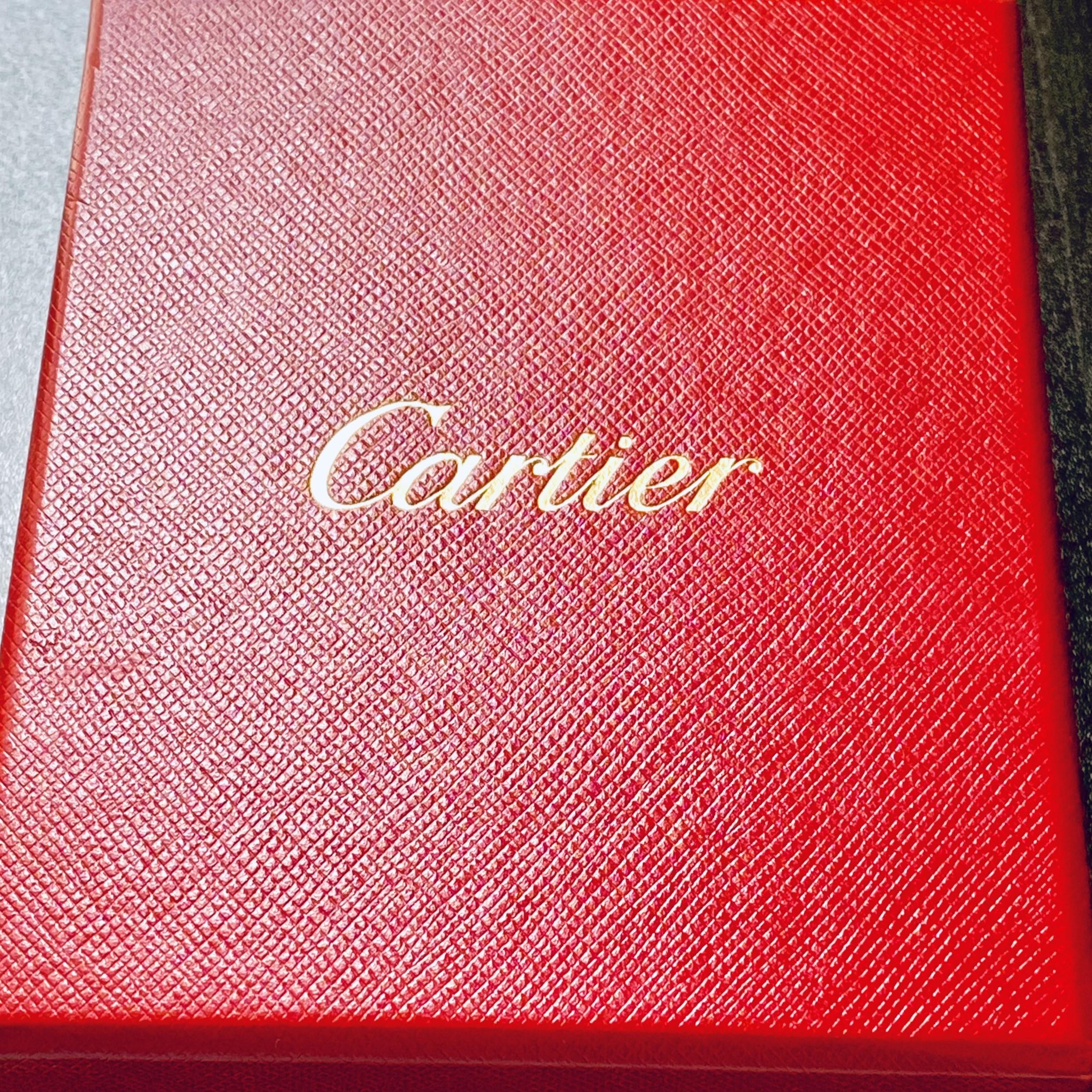 Cartier 18 Karat Gold Tritone Seil gedrehte Diamant Vintage 2 Zoll Brosche #145124 (Modernistisch) im Angebot