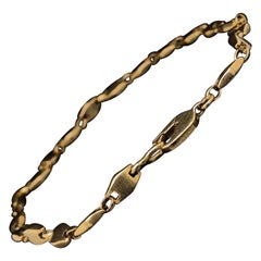 Vintage Cartier 18 Karat Yellow Gold Bracelet, Circa 1980