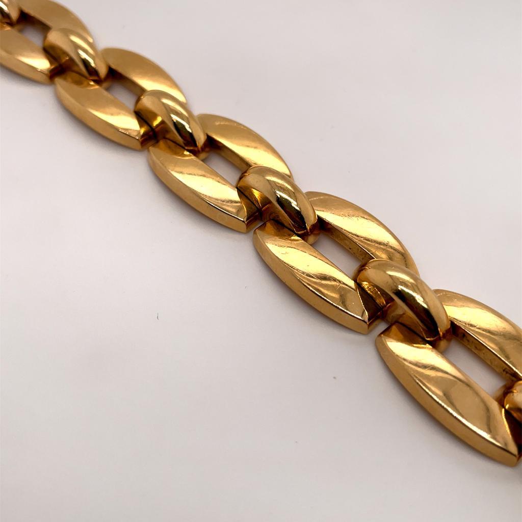 Cartier 18 Karat Gelbgold-Armband (Retro)