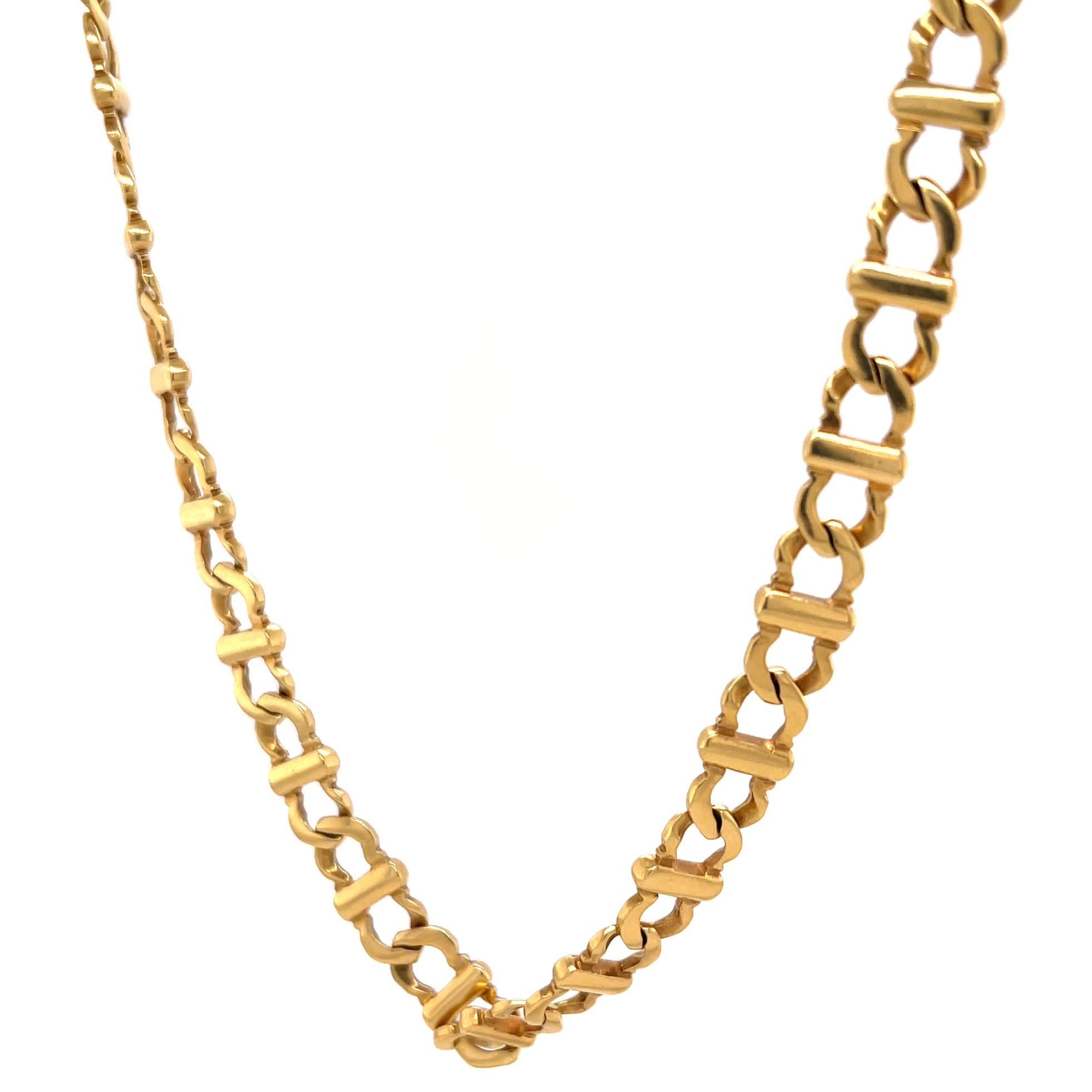 k18 gold necklace