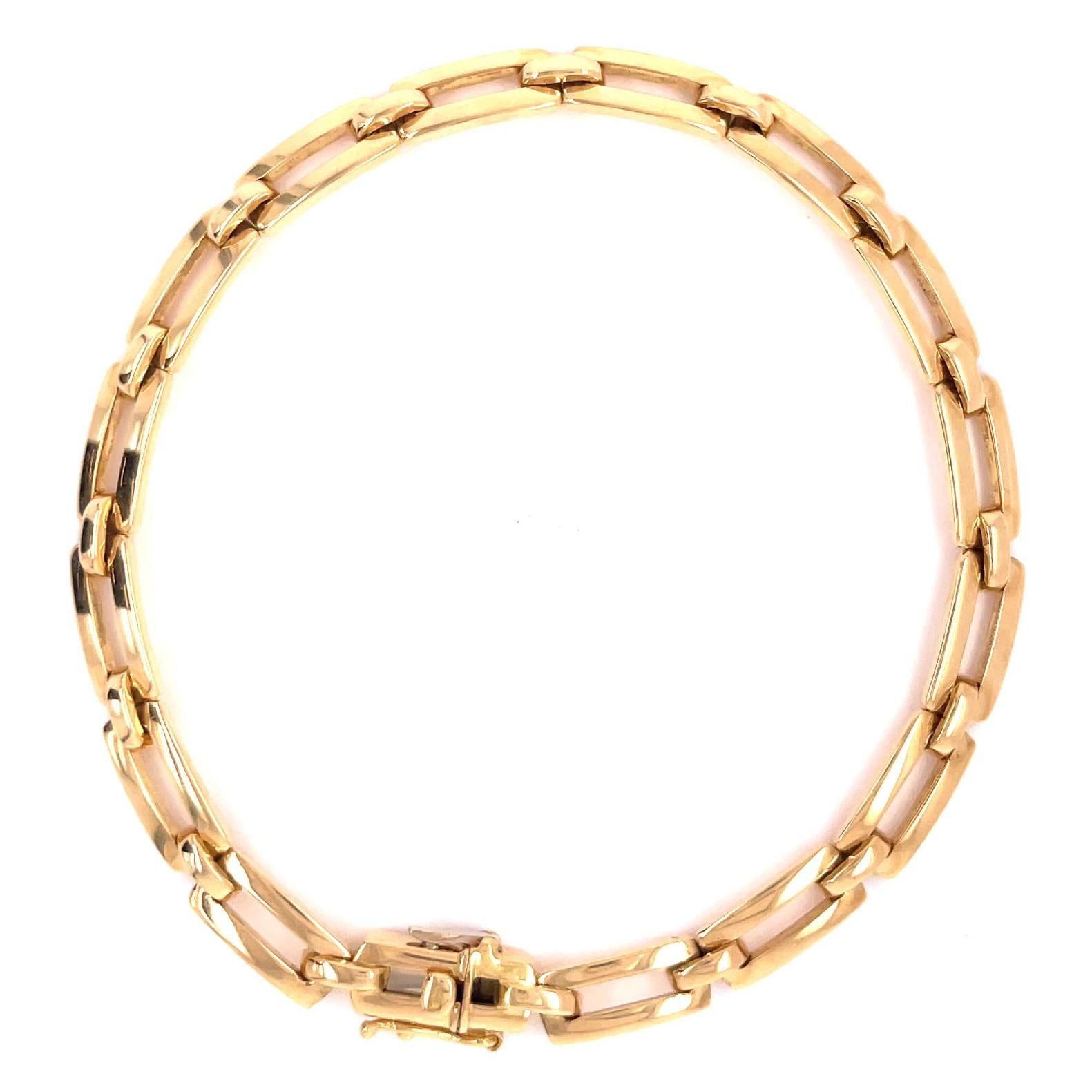 Women's or Men's Vintage Cartier 18k Gold Bracelet
