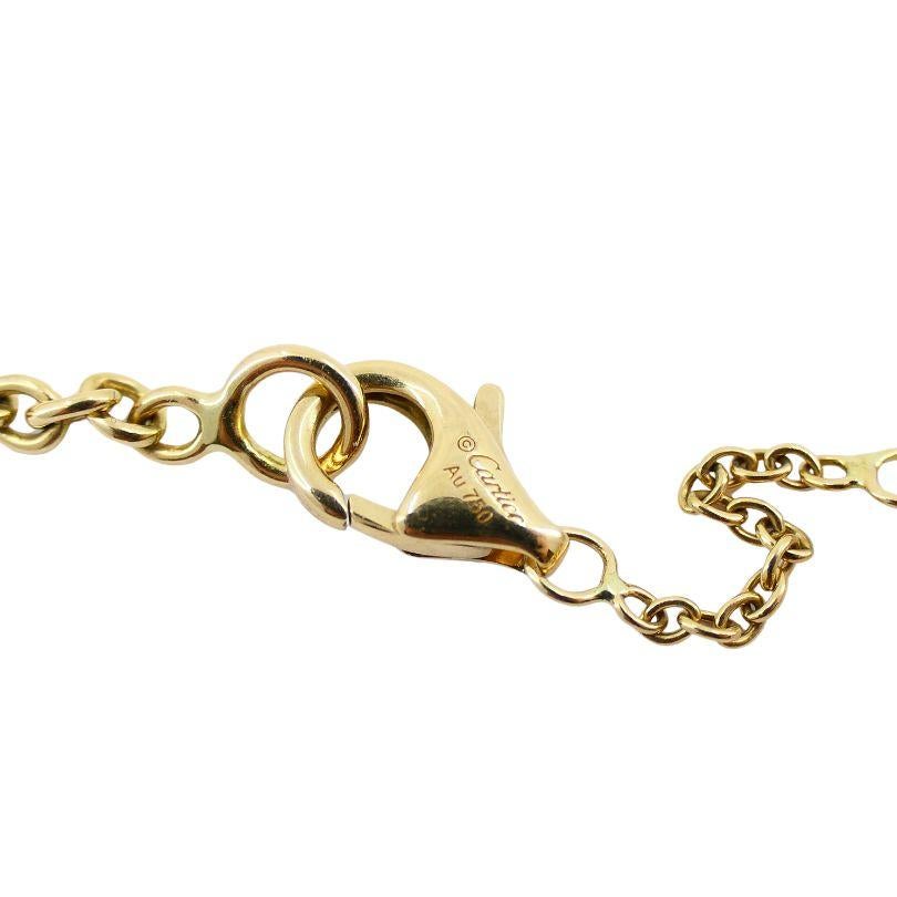Vintage Cartier 18k Gold Diamond Emerald Elephant Pendant Necklace 2