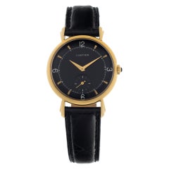 Vintage Cartier 18k Gold Manual Wind Watch
