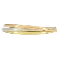Vintage Cartier 18k Gold Trinity-Armreif, Vintage