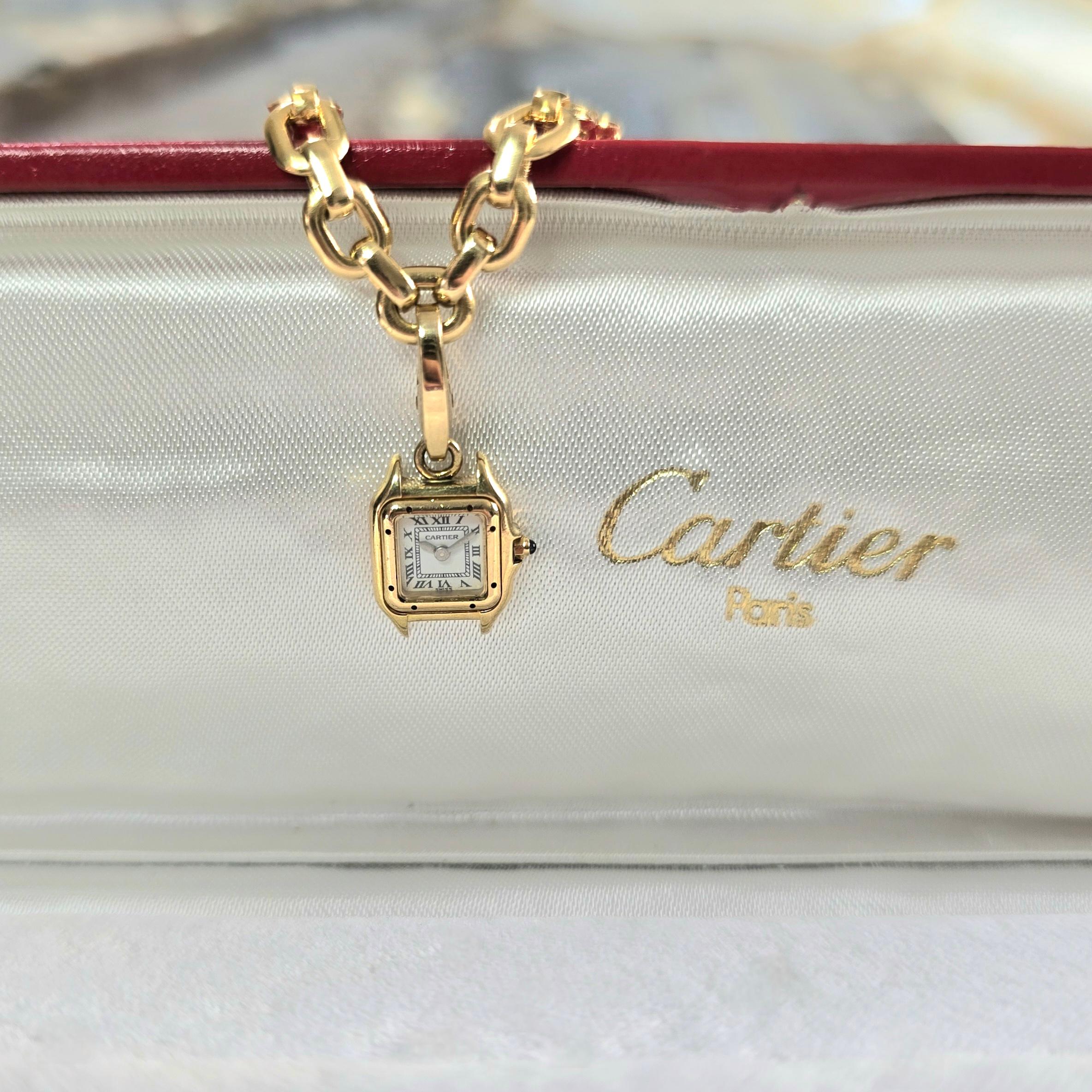 cartier watch charm