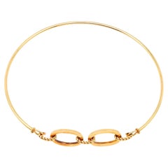 Cartier Collier ras du cou vintage en or jaune 18 carats