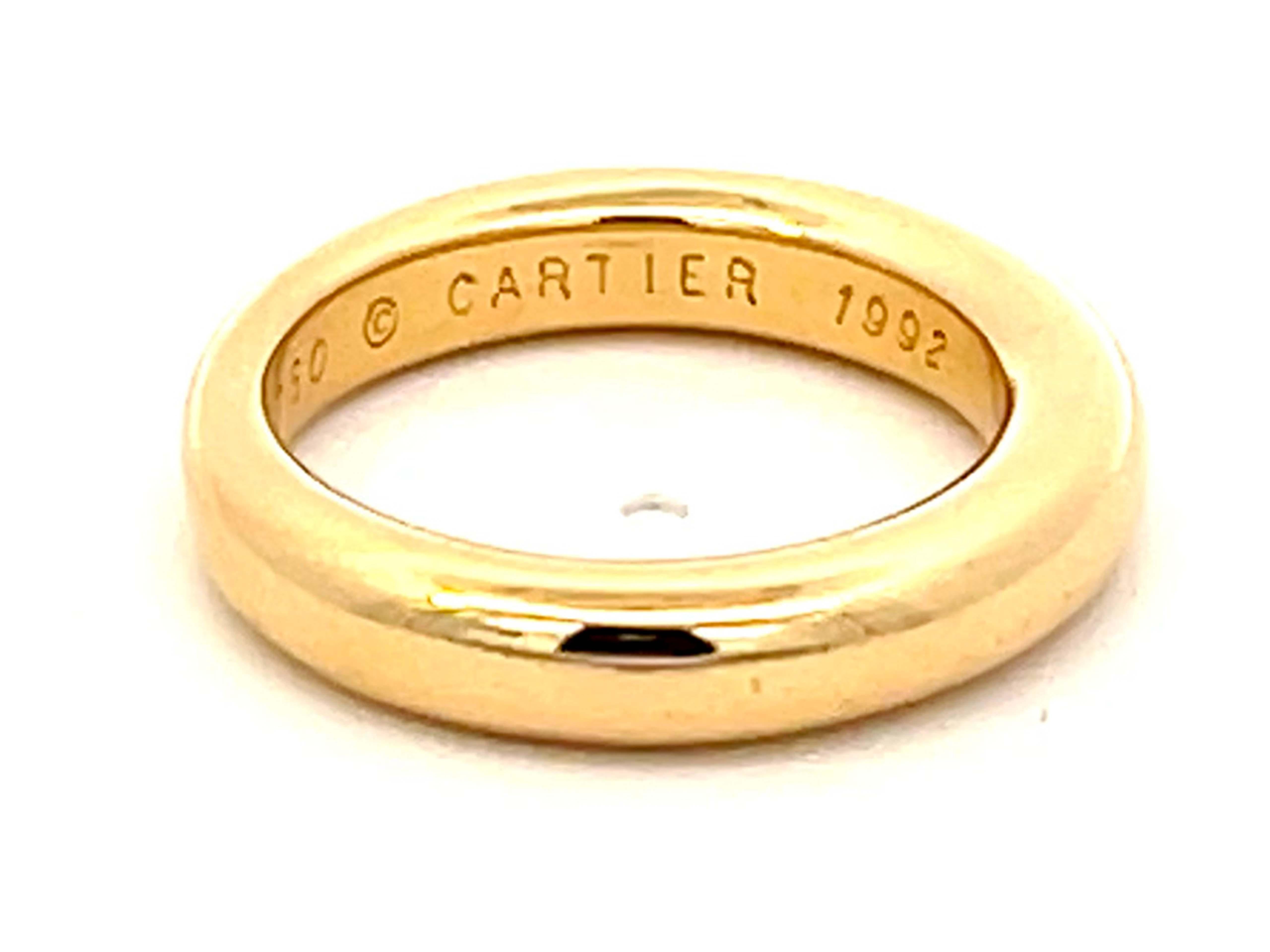 vintage cartier wedding ring