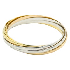 Vintage Cartier-7 Band Trinity Bracelet
