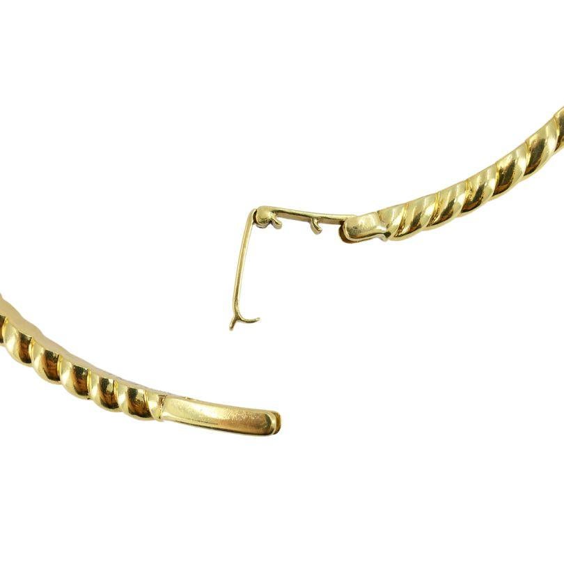 Vintage Cartier Aldo Cipullo 18k Gold Choker Necklace For Sale 6