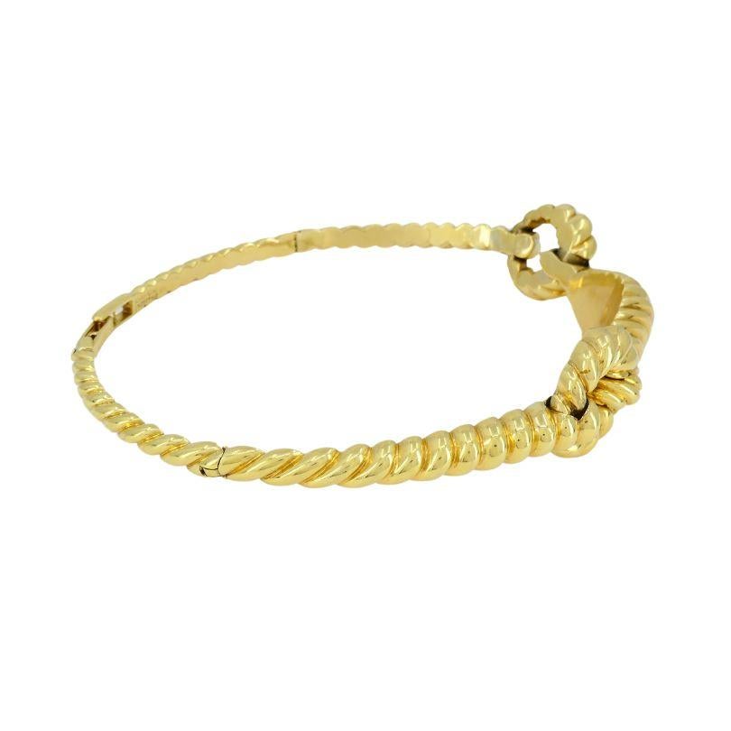 Vintage Cartier Aldo Cipullo 18k Gold Choker Necklace For Sale 1