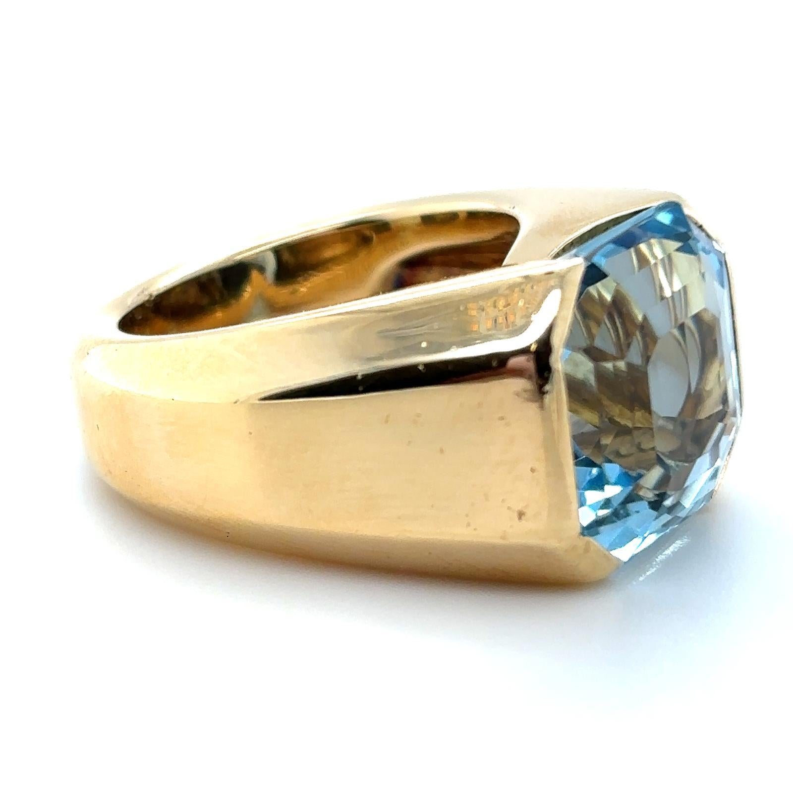 cartier aquamarine ring