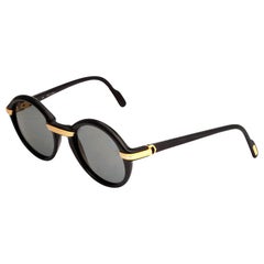 Vintage Cartier Black Cabriolet Sunglasses
