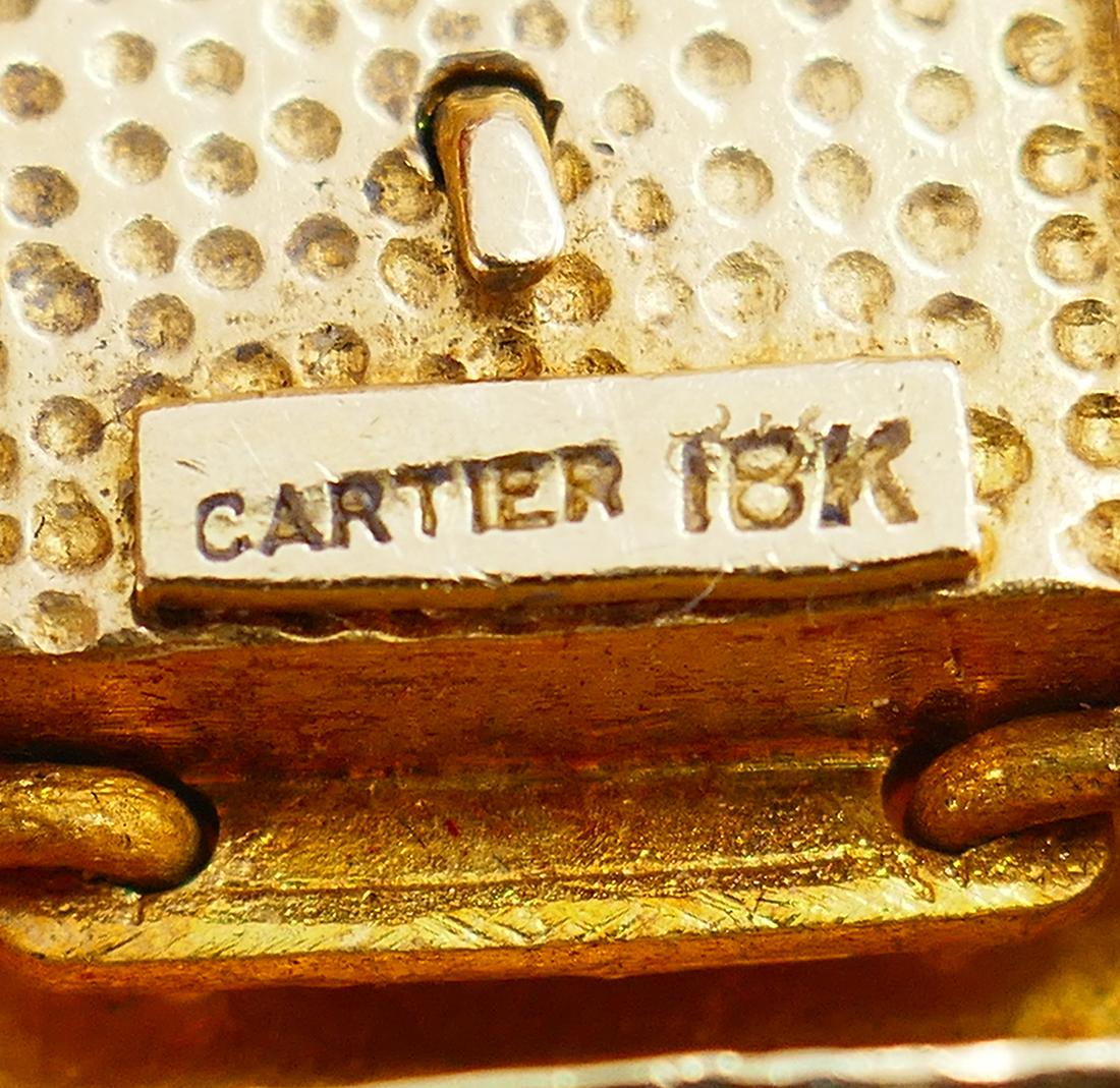 Mixed Cut Vintage Cartier Necklace 18k Gold Black Onyx MOP Estate Jewelry