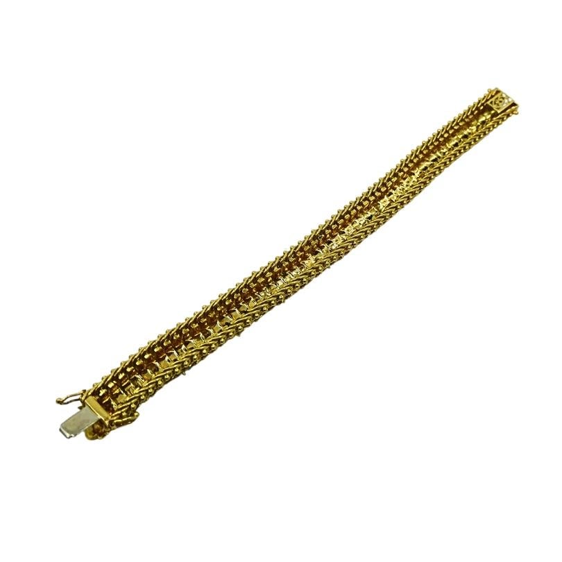 Vintage Cartier Bracelet Turquoise 18k Gold 5