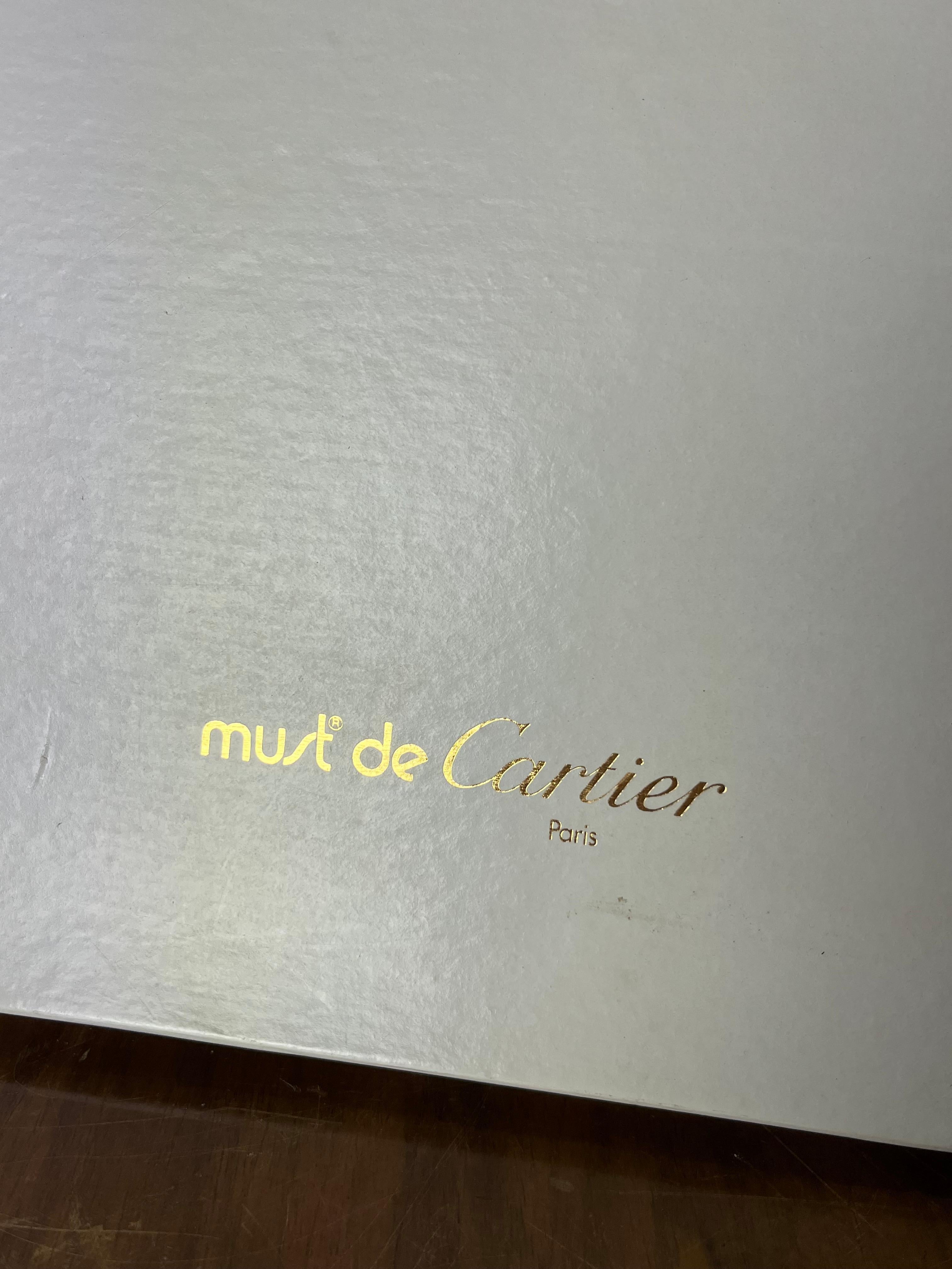 Vintage Cartier Burgundy Leather Document Holder, 1990s 8