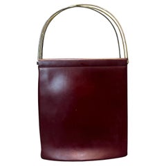 Vintage Cartier Burgundy Trinity Tote Bag