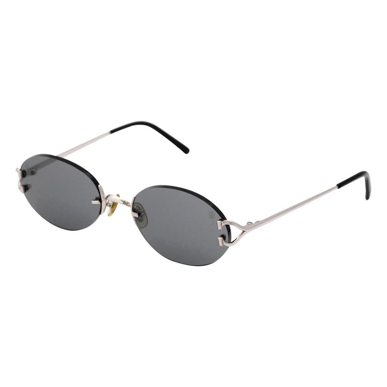 Vintage Cartier C Decor Sunglasses For Sale At 1stdibs