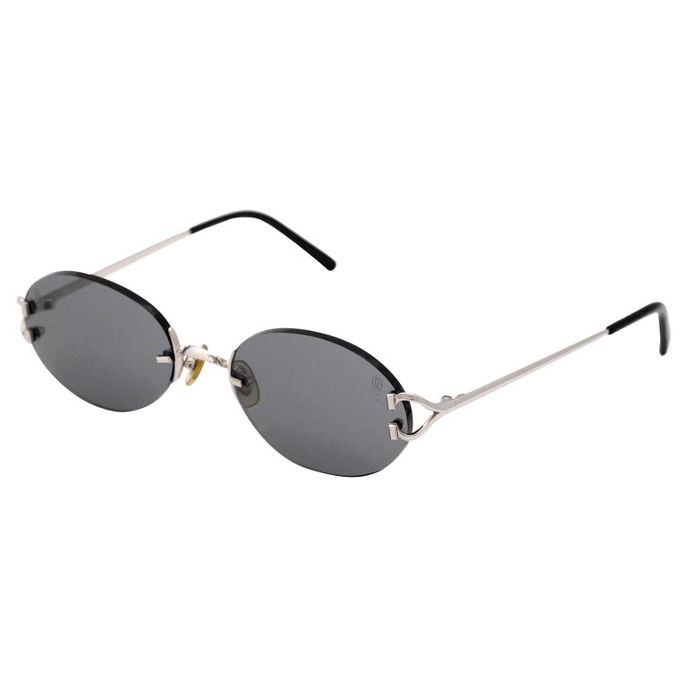 Vintage Cartier C Decor Sunglasses For Sale At 1stdibs