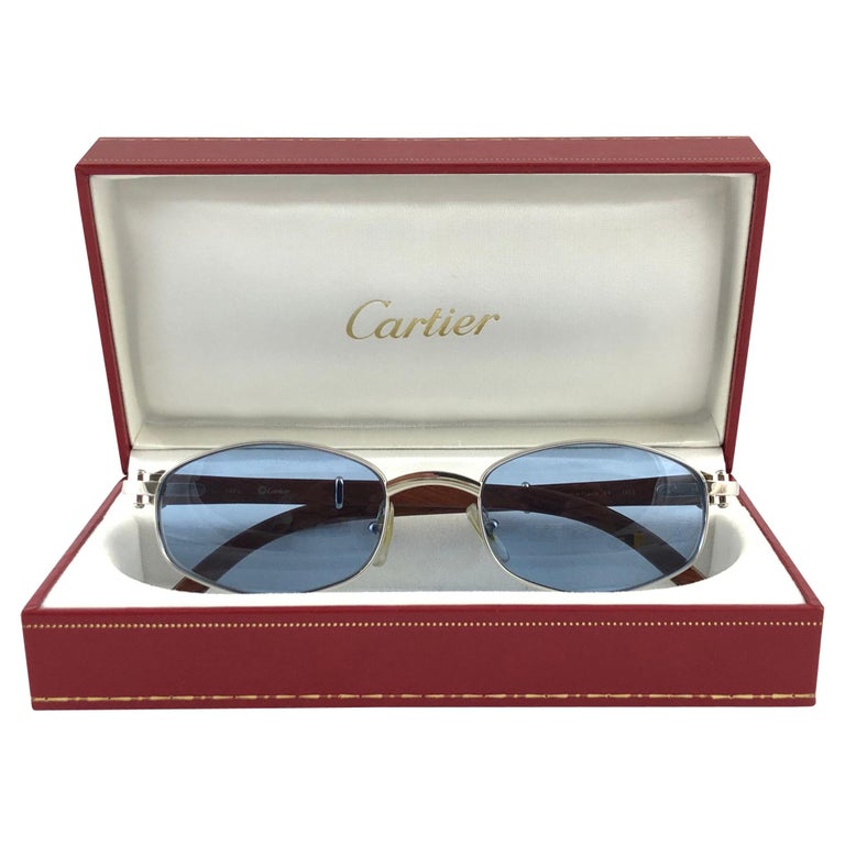 Cartier blue eyeglasses online