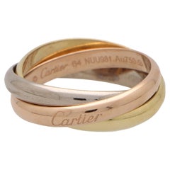 Vintage Cartier Classic Trinity Ring