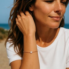 Vintage Cartier d’Amour 18K Rose Gold Diamond Bracelet