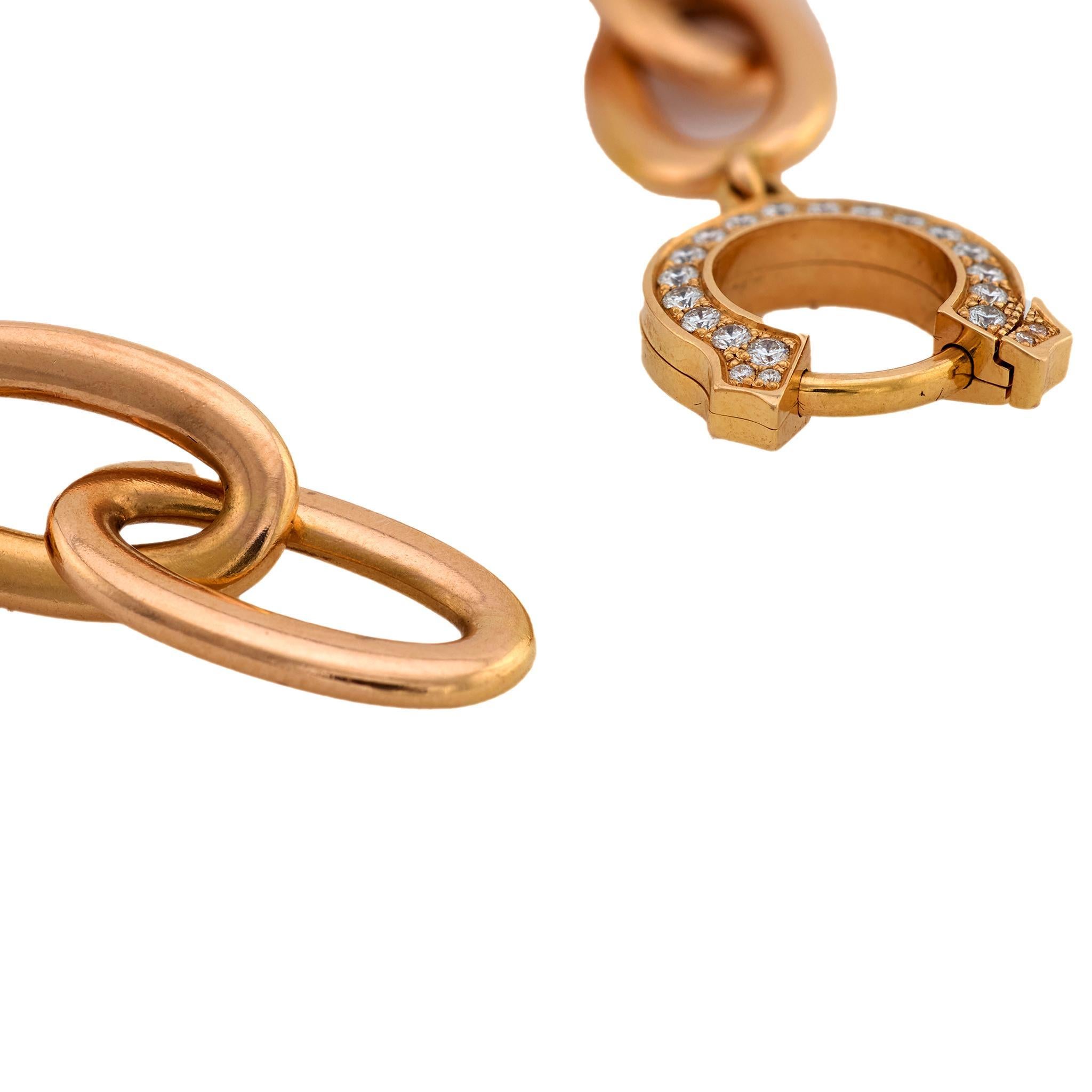 Contemporaneo Bracciale a catena 