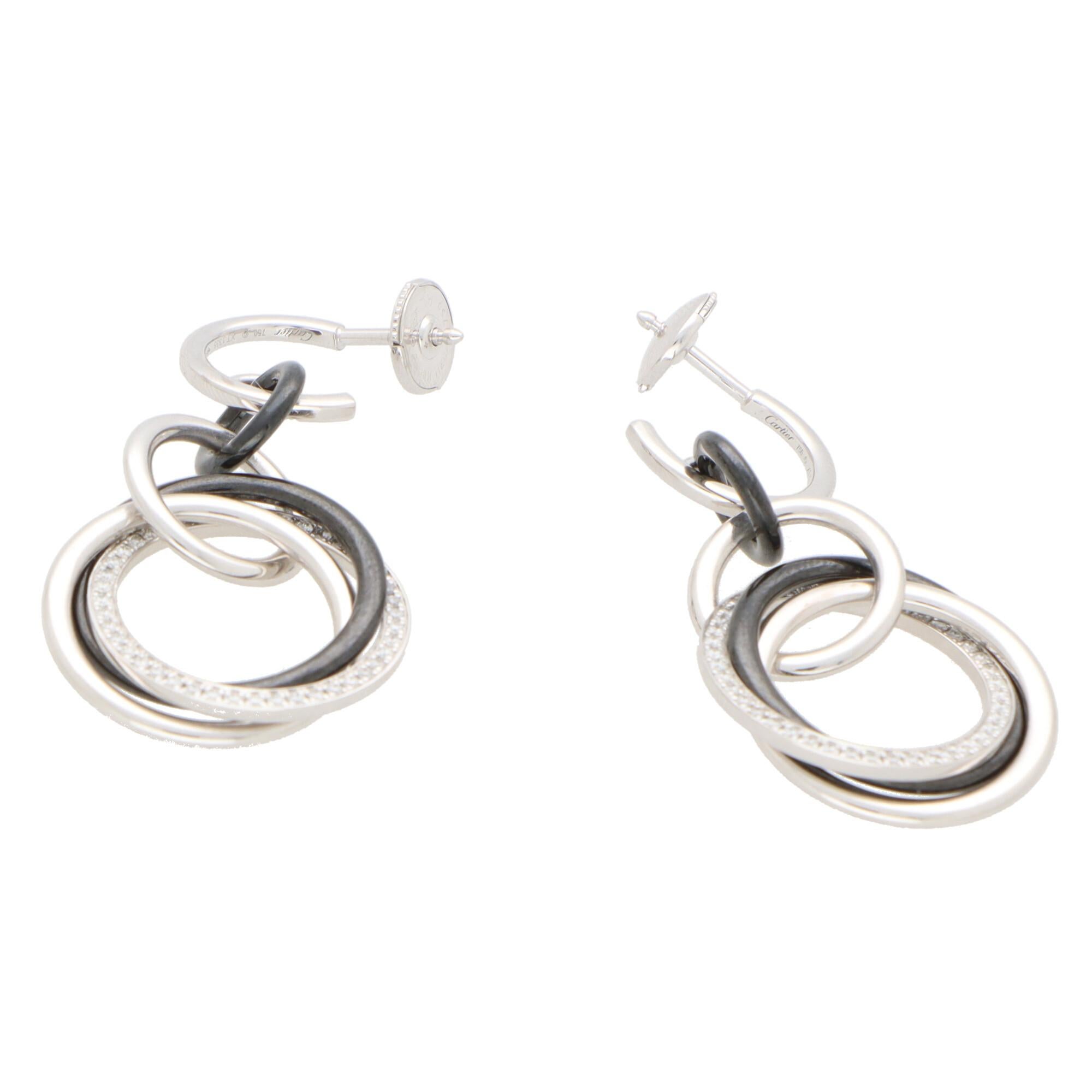 aretes cartier trinity