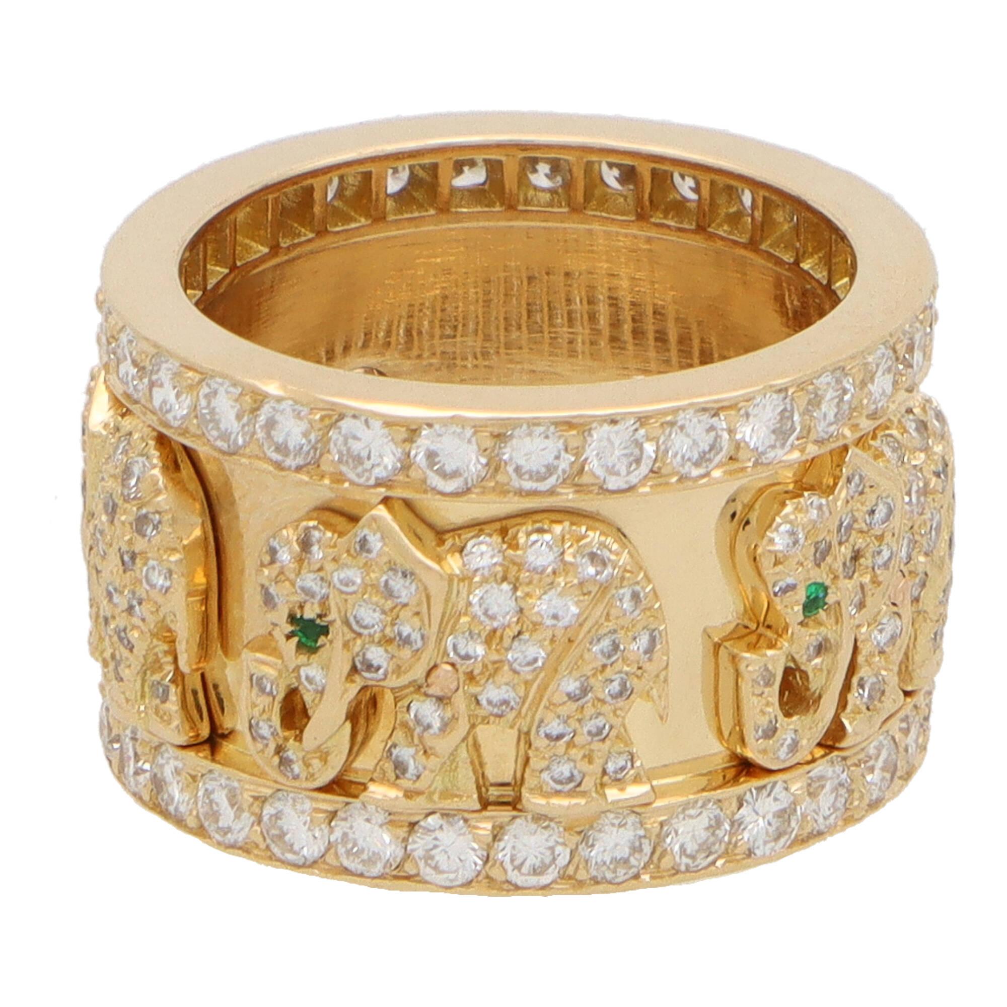 cartier elephant ring