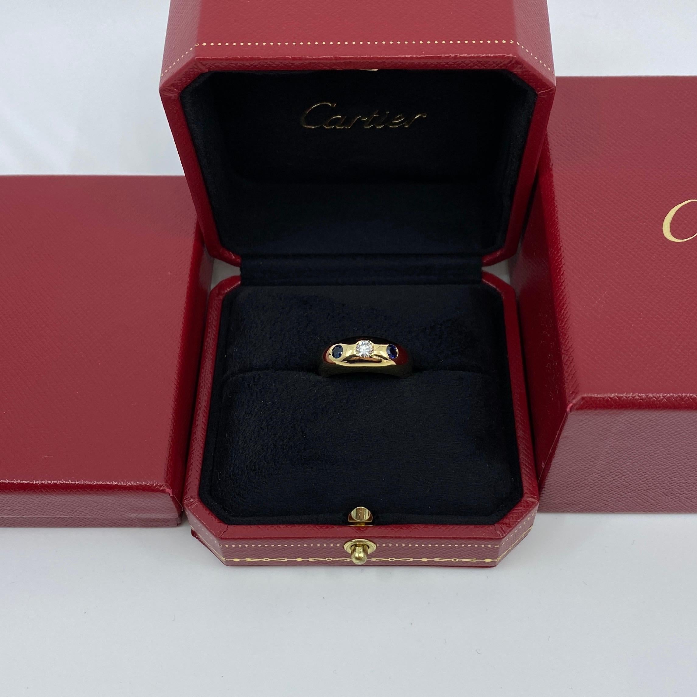 cartier ring with stone