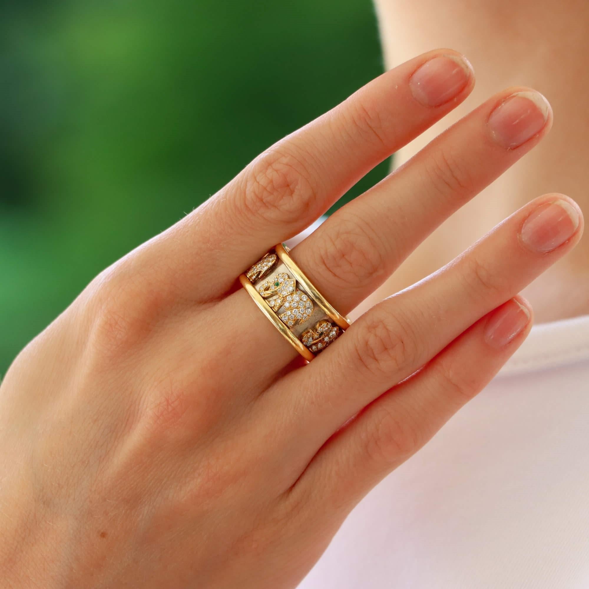 Cartier online elephant ring
