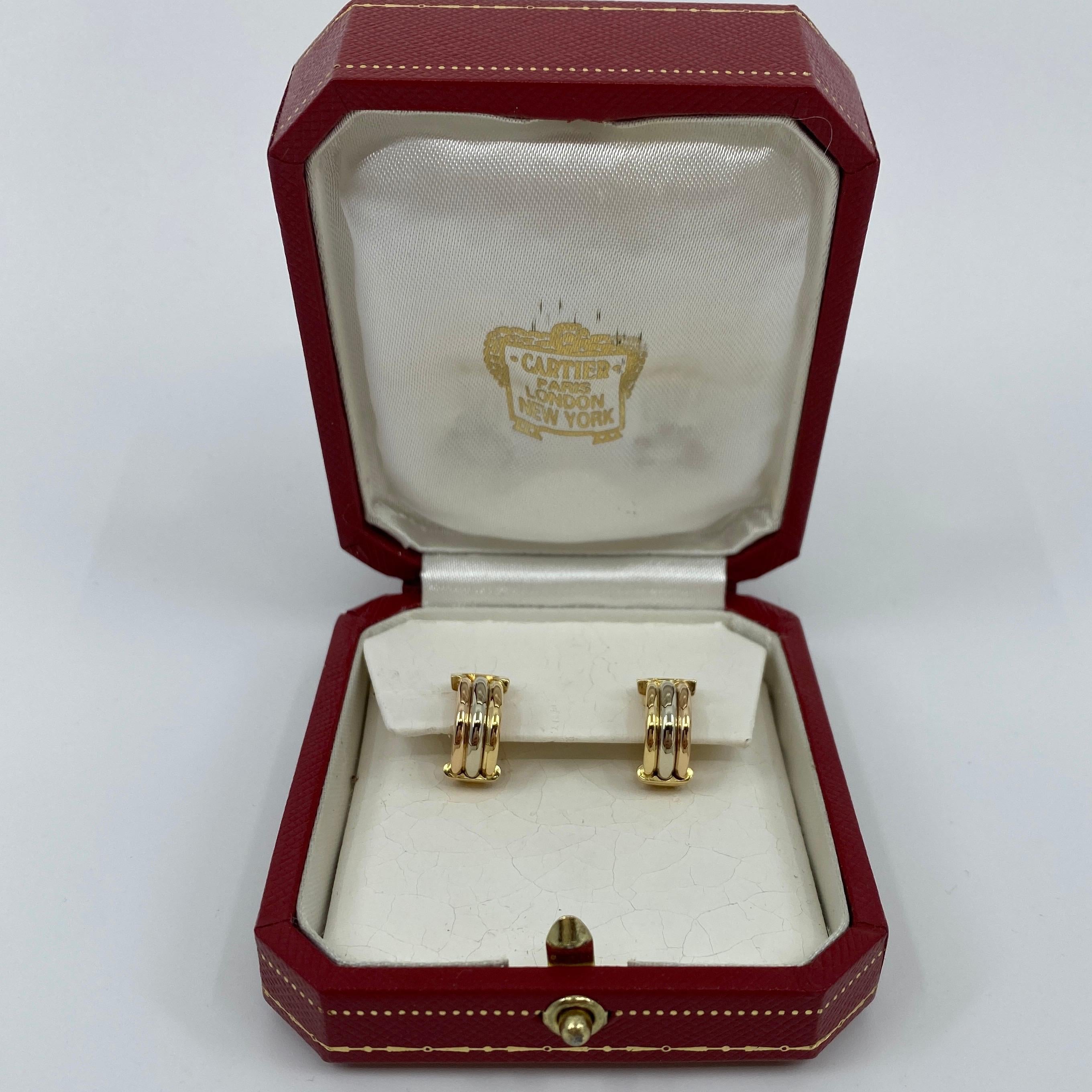 cartier earrings box