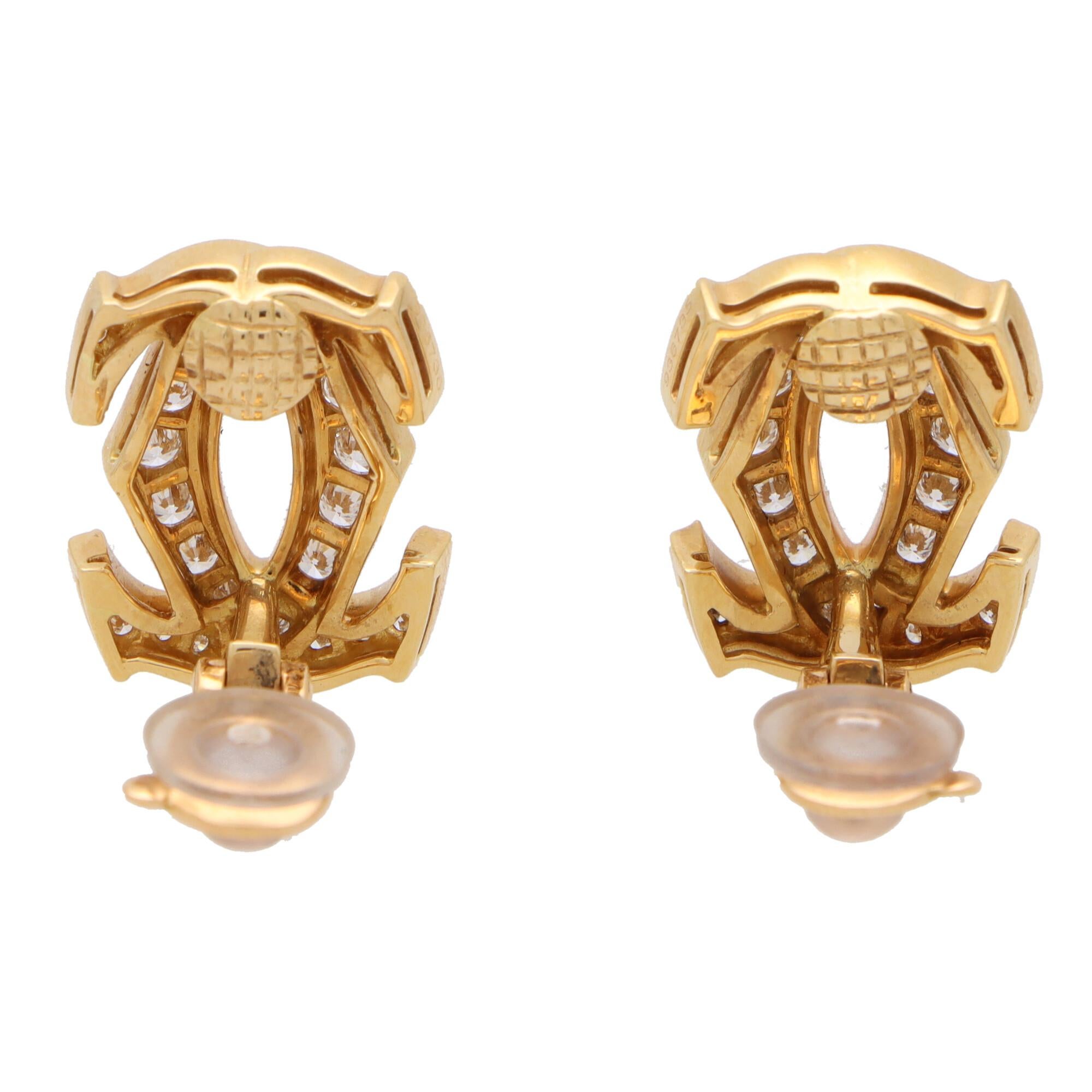 double c earings