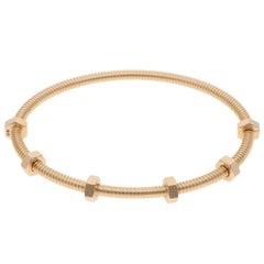 Vintage Cartier Ecrou de Cartier Bracelet in Yellow Gold