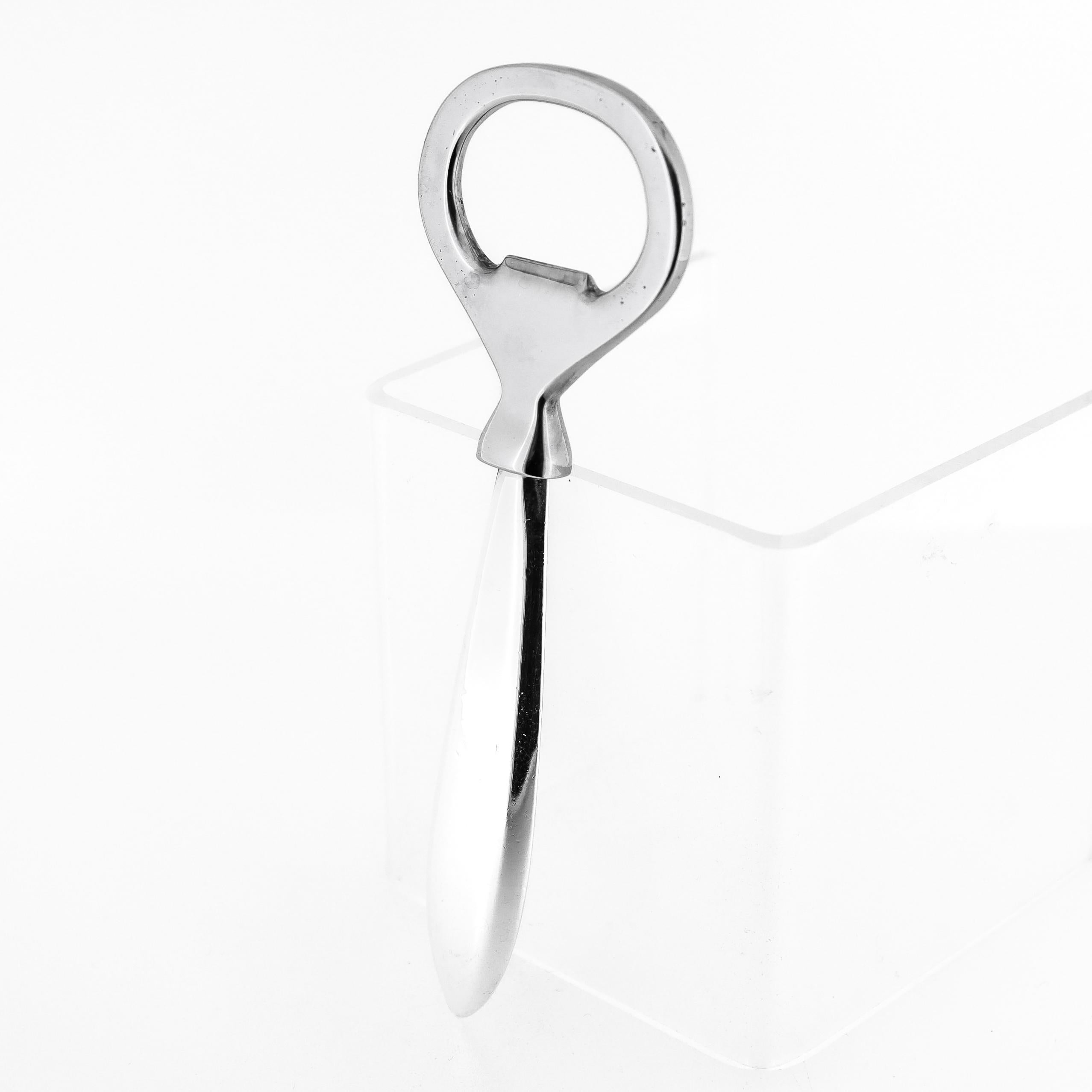 Vintage Cartier French Sterling Silver Bottle Opener 10